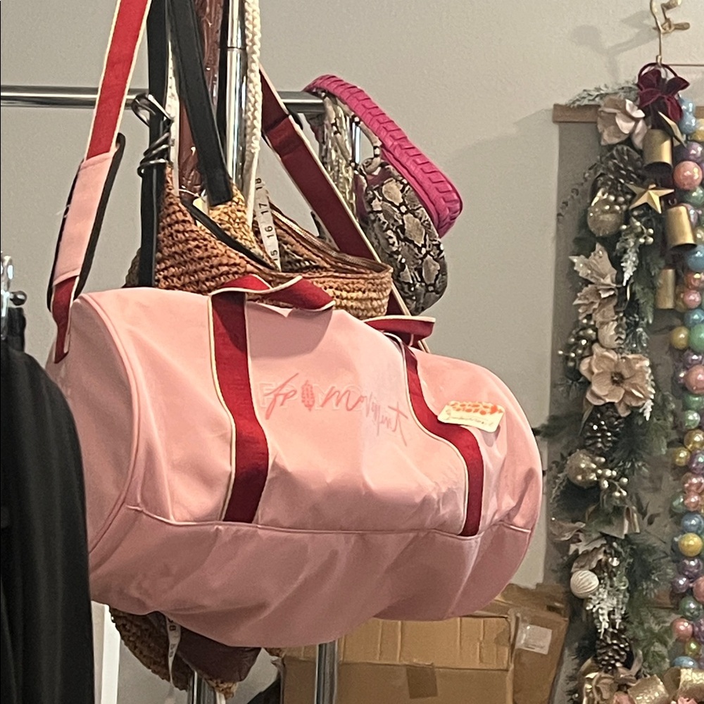 Free People Movement Good Sport Duffle Bag In Petal, NWT - Picture 3 of 3